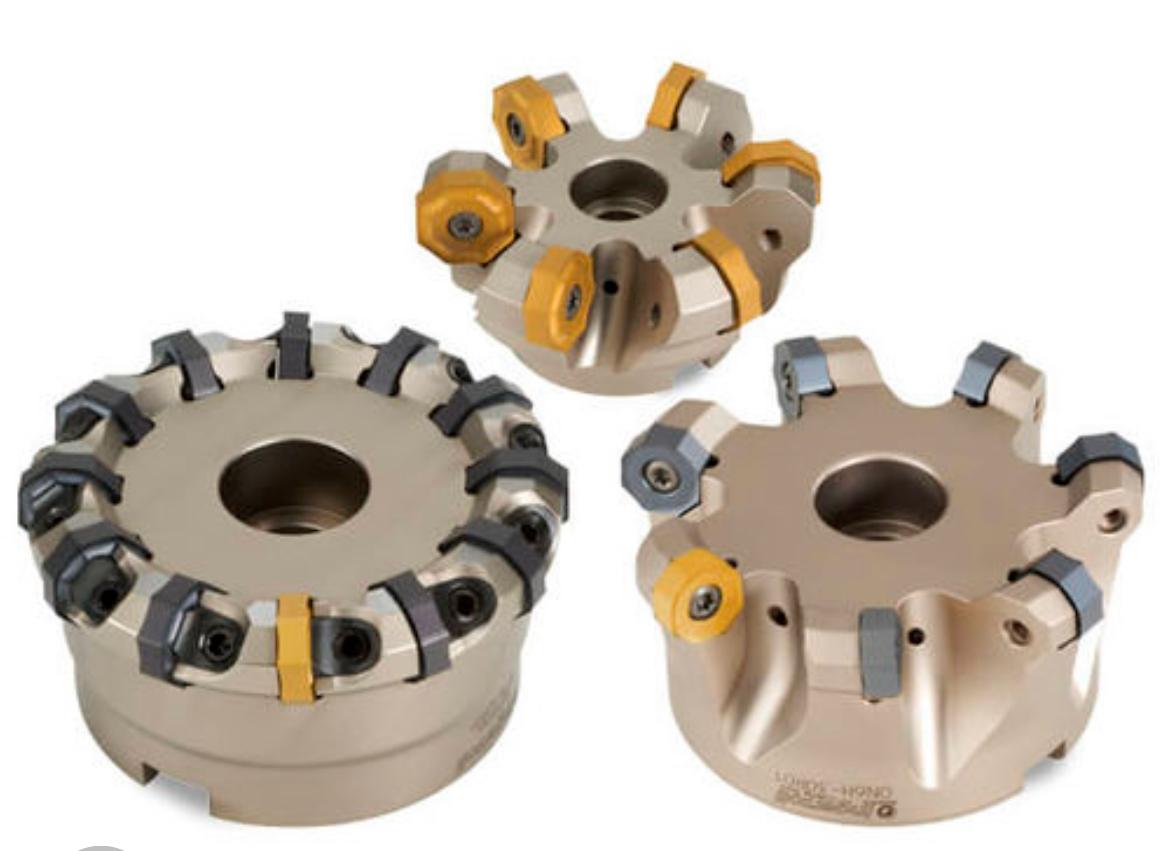 Face milling cutters, indexable multi-insert