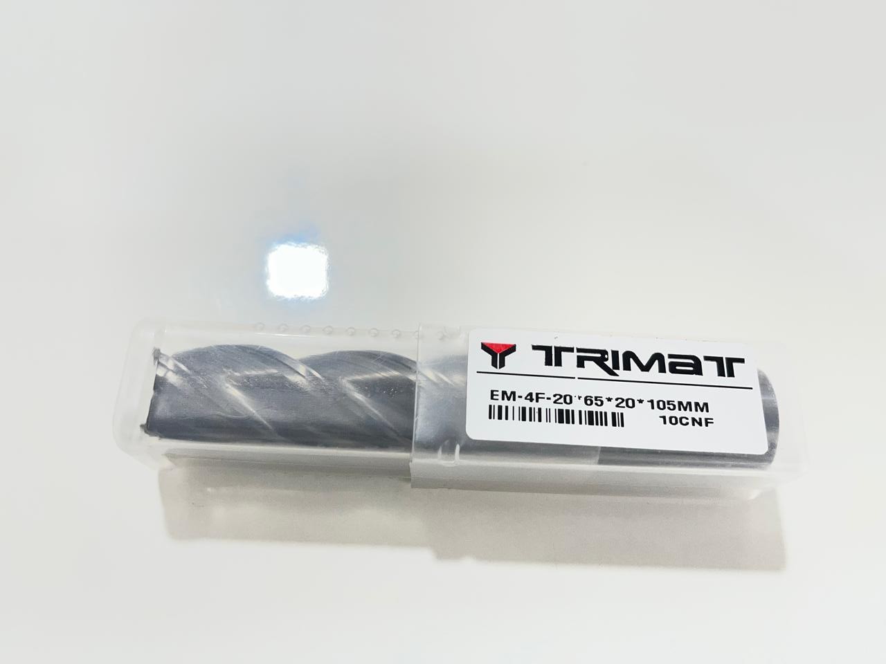 TRIMAT solid carbide end mill, factory packaged
